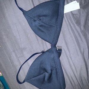 Navy Blue Hollister Bikini Swimsuit Top
